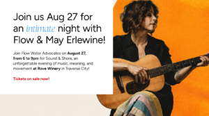 Join us Aug 27 for an intimate night with Flow & May Erlewine!