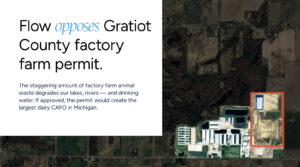 Flow Water Advocates opposes Gratiot County CAFO permit