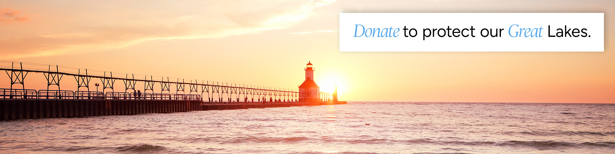 Donate to protect our Great Lakes.