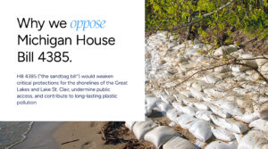 Flow opposes House Bill 4385, the “sandbag bill”