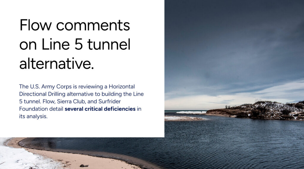 Line 5 Sign Enbridge Line 5 Pipeline: News - Flow Water Advocates