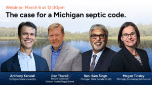 Flow to host webinar about new septic system legislation