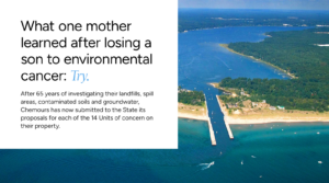 What one mother learned after losing her son to environmental cancer: Try.